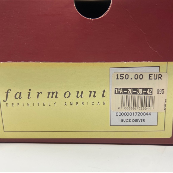 Fairmount Black Suede Loafer size 9.5 NWT main image 5